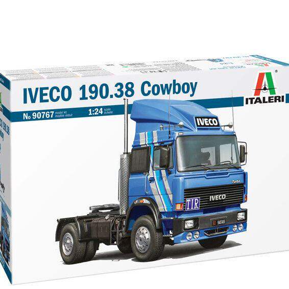 Italeri 1/24 拖头货车拼装车模 IVECO 190.38 CowBoy 90767