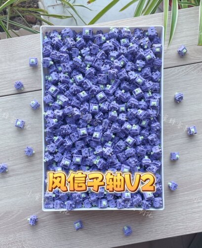 风信子轴v2 全新现货 客制化机械键盘轴体 正版米勒3204手工精润
