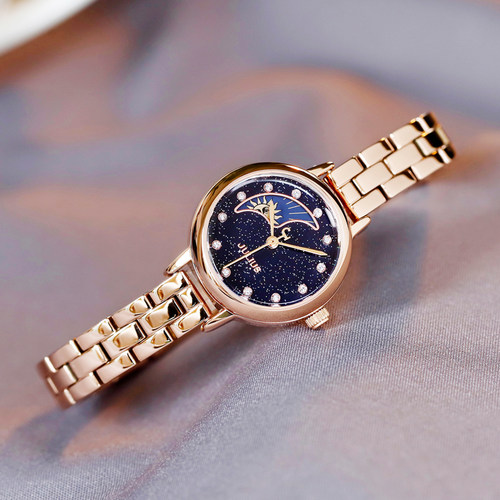 新款韩版小巧日月星辰防水手表
