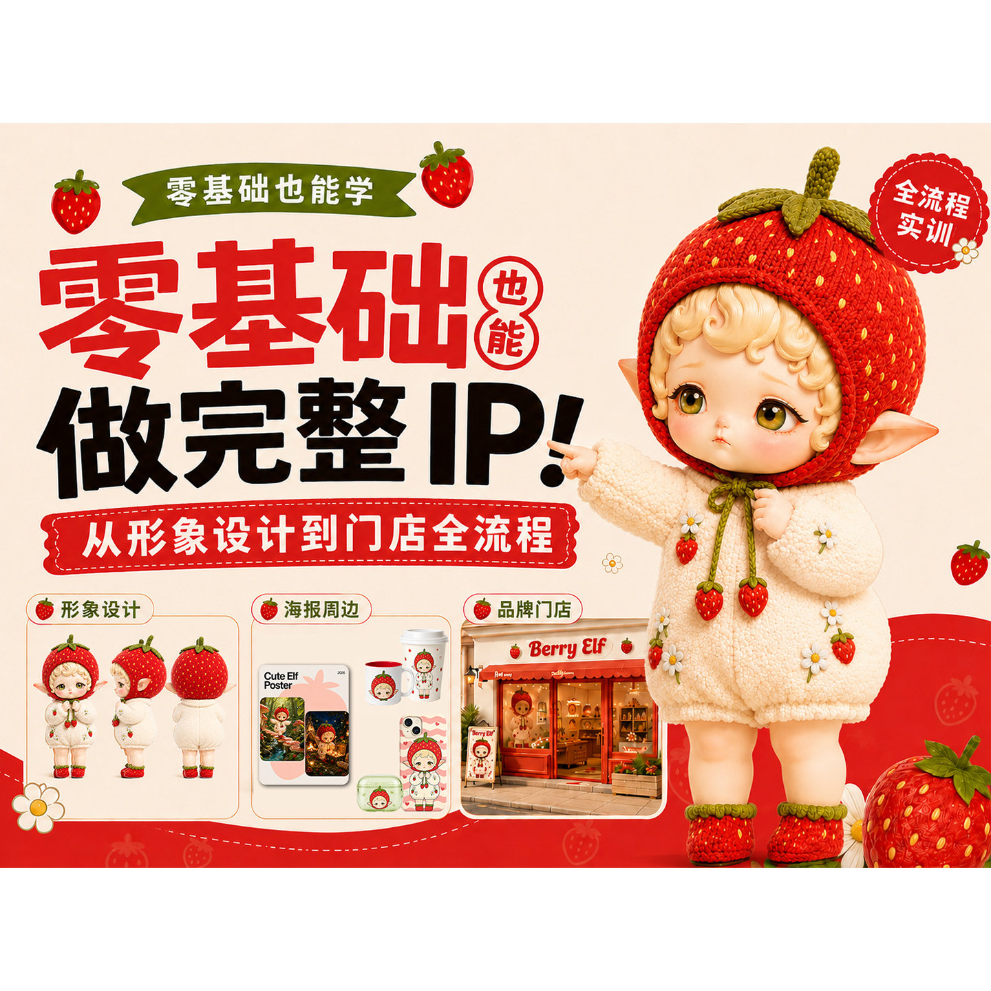 IP形象设计教程AIGC生成场设计·创作/影音游戏