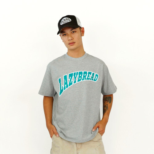 LazyBread不规则logo短袖