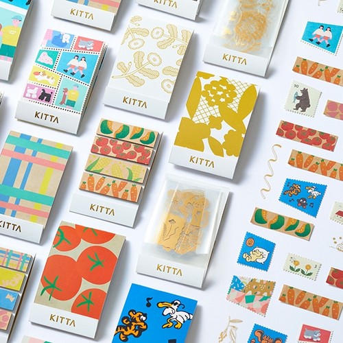 新品KITTA第16弹锦宫手帐贴纸