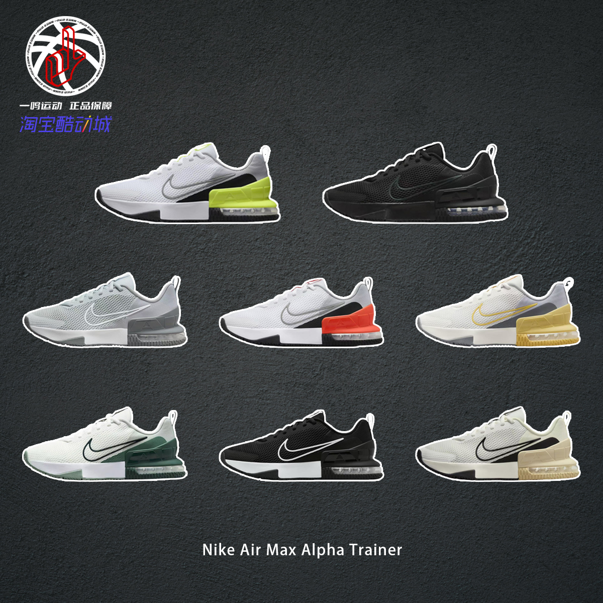 Nike Air Max Alpha Trainer 6耐克春季新气垫训练鞋男FQ1833-001