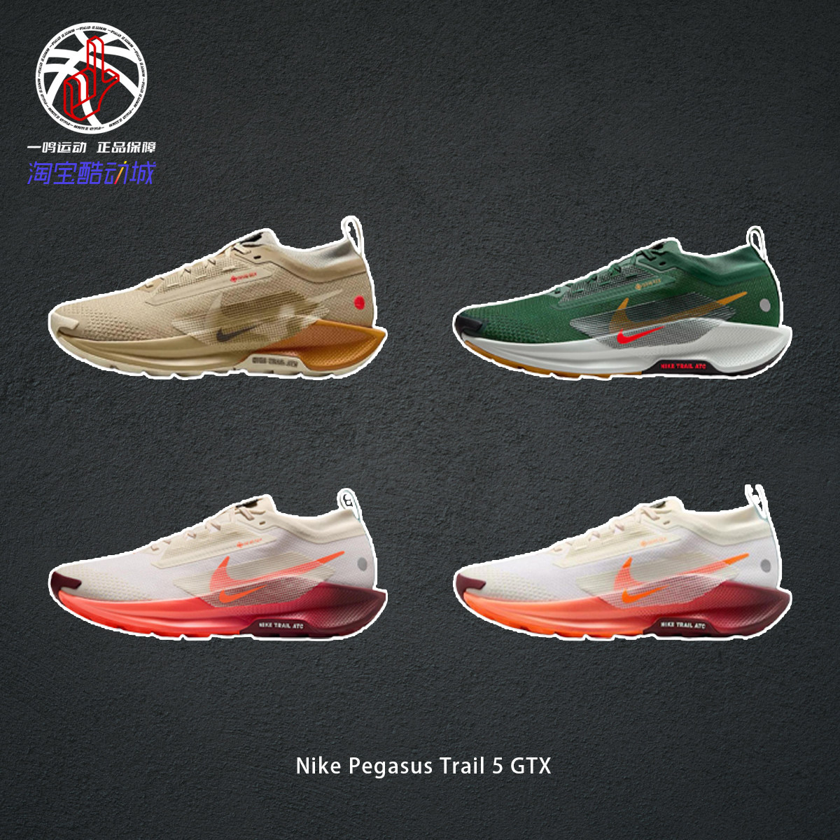 NikePegasusTrail5GTX越野鞋