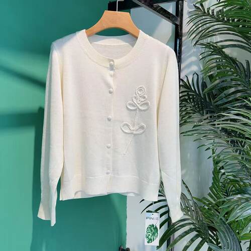 F26-6253E    深圳十佳服饰针织开衫上衣