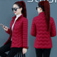 女士新款 轻薄款 棉袄外套 修身 羽绒棉服小个子秋冬季 棉衣女短款 时尚