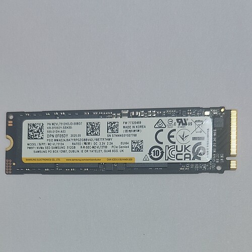 Samsung三星PM9F1闪迪SN8000S镁光3400-2280固态硬盘Pcie4. 0