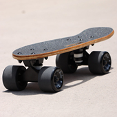 卡律代步迷你滑板竹单翘板小鱼板便携四轮儿童成人青少年刷街公路