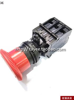 紧急按钮急停按钮开关LA42J-03/R停止按钮上海天逸22mm三常闭