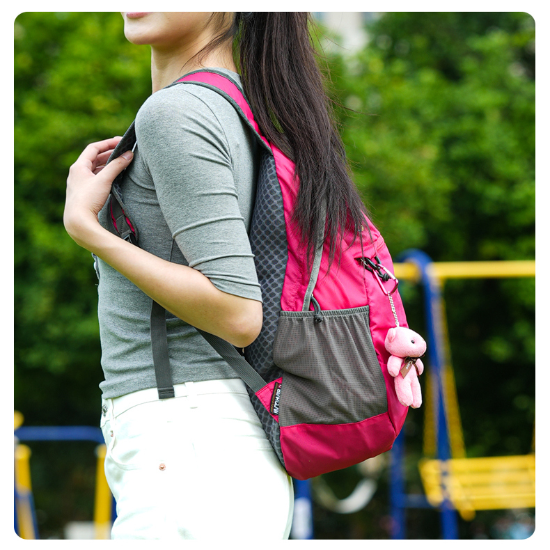 超耐用便携折叠背包多用途双肩包