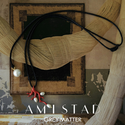 GREY MATTER AMISTAD系列 珊瑚造型镶嵌珍珠项链新款原创设计小众