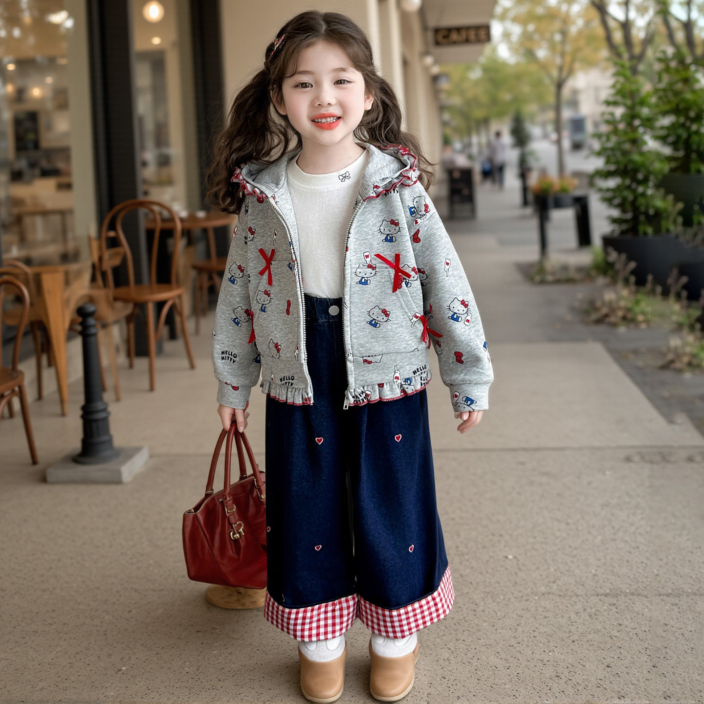 女童外套春秋款2026新款韩版女宝宝卡通卫衣连帽洋气春装儿童上衣,童装/婴儿装/亲子装,普通外套,淘宝优惠券,粉丝福利购,淘宝优惠卷