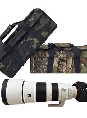 适用索尼相机FE400-800长焦镜头摄影包微单sonyA9单肩登山斜挎背