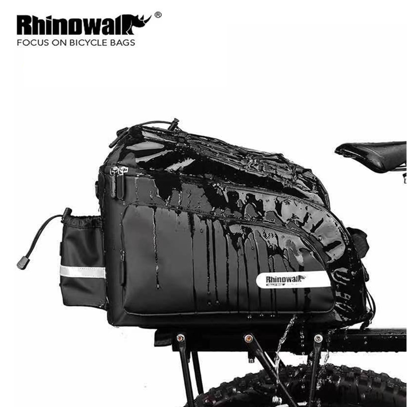 Rhinowalk/犀牛山地自行车驮包川藏骑行长途后货架包大容量防水包