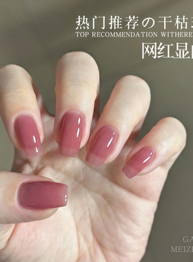 YREL冰透12色甲油胶美甲店专用