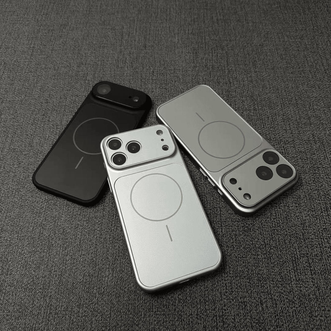 秒变17大视窗适用苹果17Promax细圈磁吸手机壳iphone16ProMax超薄散热AG磨砂玻璃15/14pro精孔镜头13全包防摔