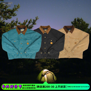 [SUNSET] 正品折扣 CAR卡哈J10卡车司机夹克加棉秋冬外套旧化水洗