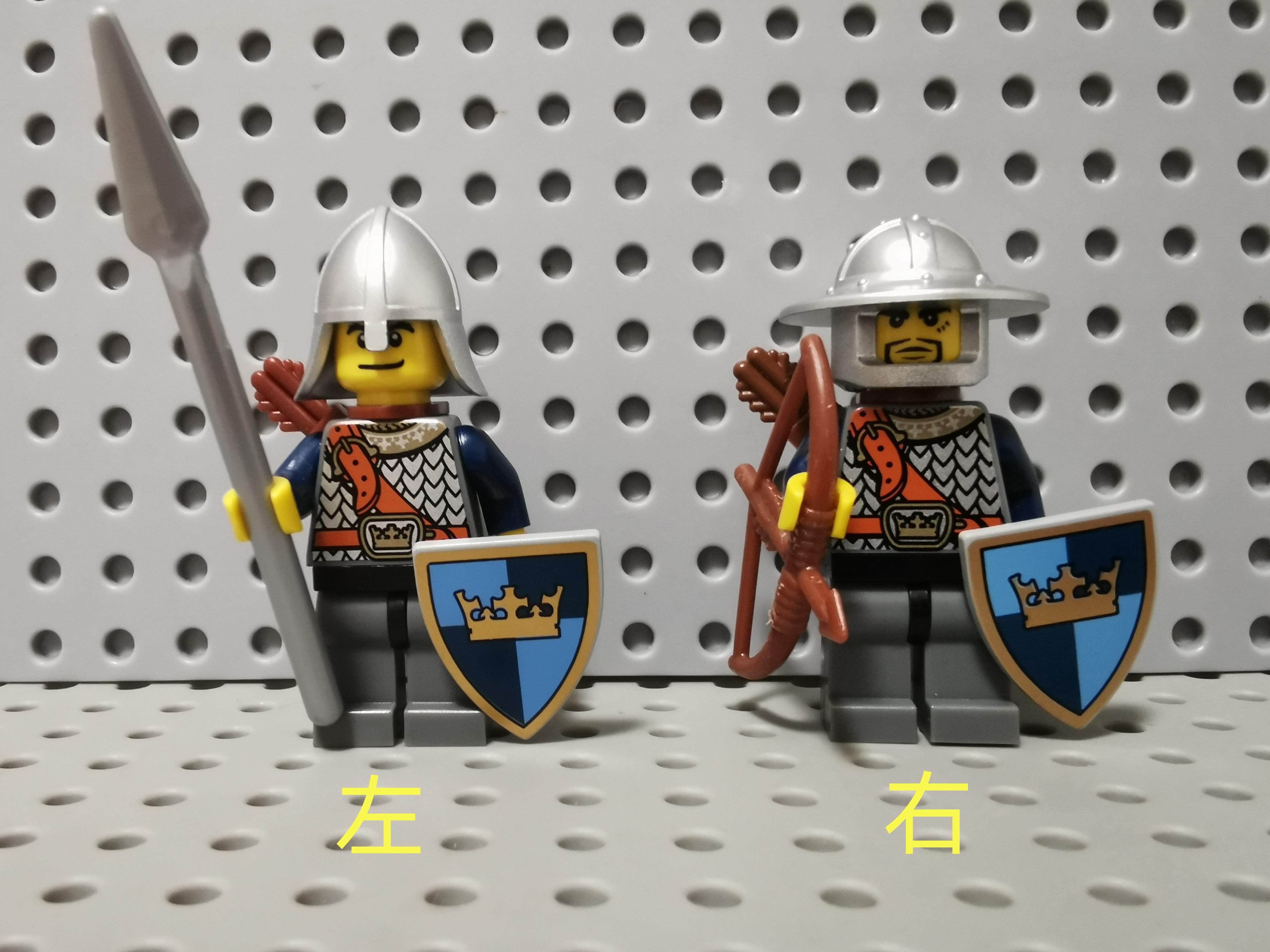 乐高lego 人仔 城堡系列cas361 383 fantasy era 皇冠骑士 二手