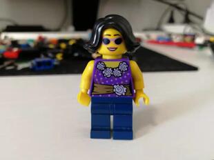 乐高njo337 幻影忍者大电影 朱诺Juno LEGO 70620 人仔