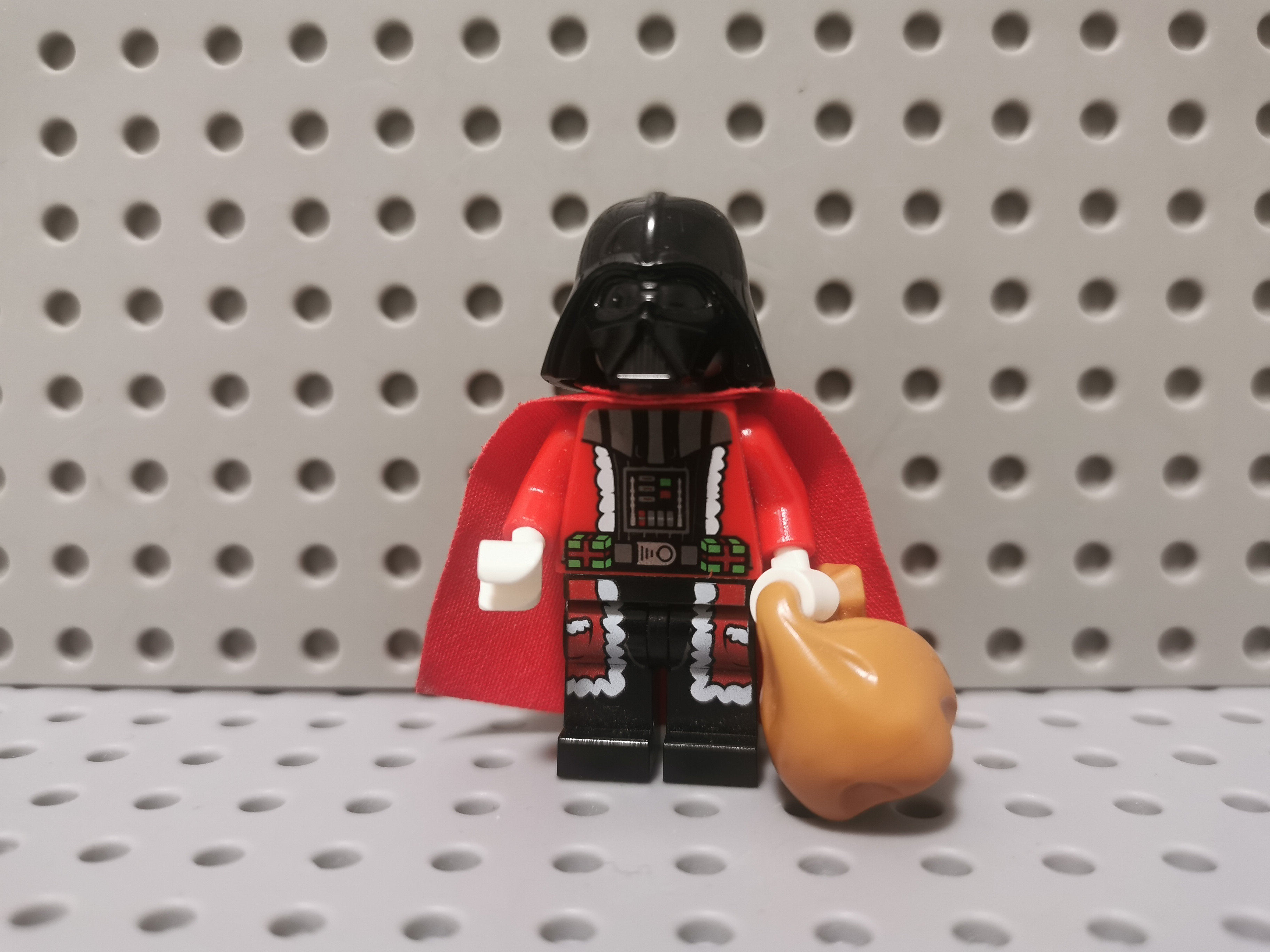 lego 星球大战 人仔 sw599 达斯维达 圣诞版 乐高75056 二手