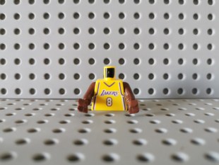 LEGO 配件零件 乐高973bpb131c01 科比人仔身体