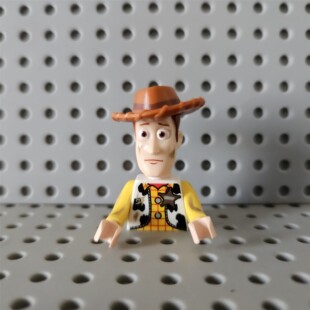 LEGO 乐高 玩具总动员 人仔 toy013 Woody 胡迪 污渍版 7596