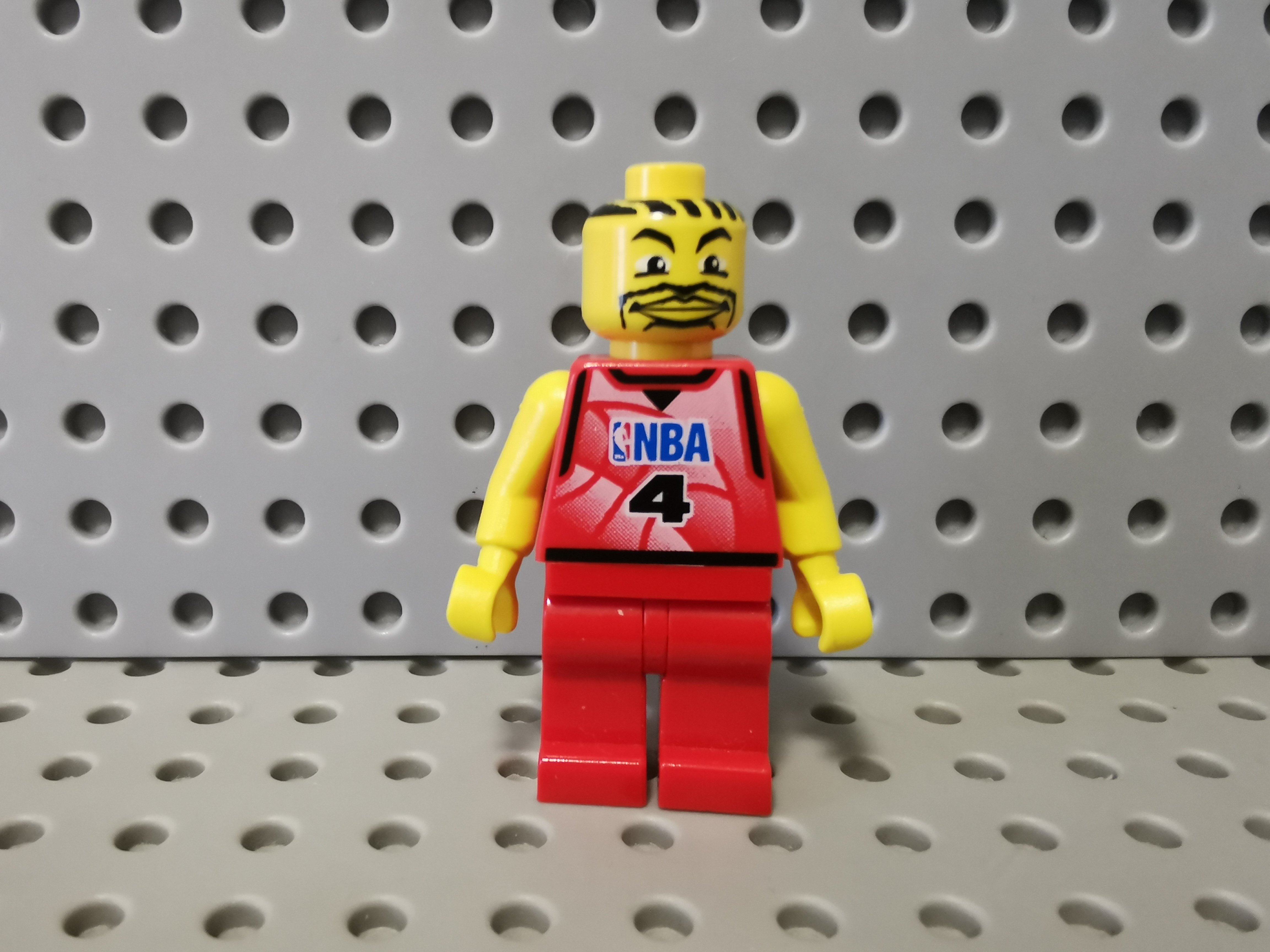 lego乐高运动系列人仔 nba044a 4号球员 3550 二手