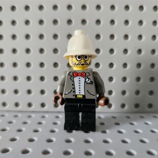 乐高人仔 7415 东方探险系列 博士 7423 adv033 LEGO