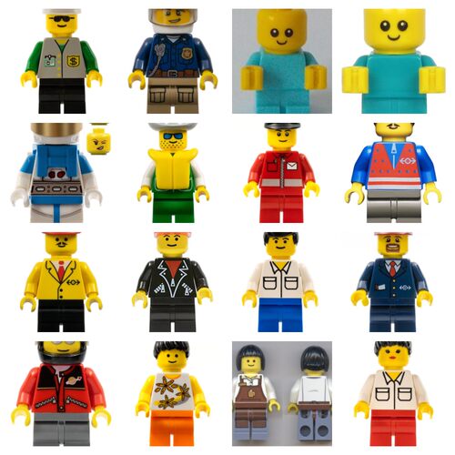 Lego 乐高城市系列 cty twn 人仔 250929