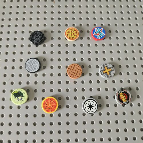 LEGO乐高 14769 4150 2x2 圆 光面板印刷件 贴纸件