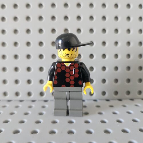 LEGO乐高 运动系列 soc055 1号守门员人仔