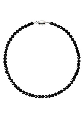 浮生寂 fever同款项链天然黑曜石项链女小众轻奢高级感锁骨颈链