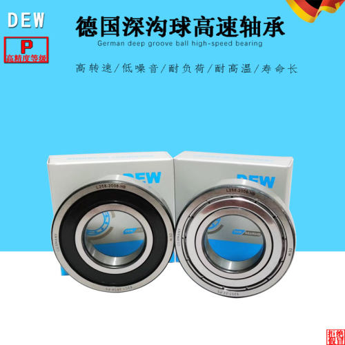 德国DEW进口高速轴承 6300 6301 6302 6303 6304 6305 2Z 2RSR C3