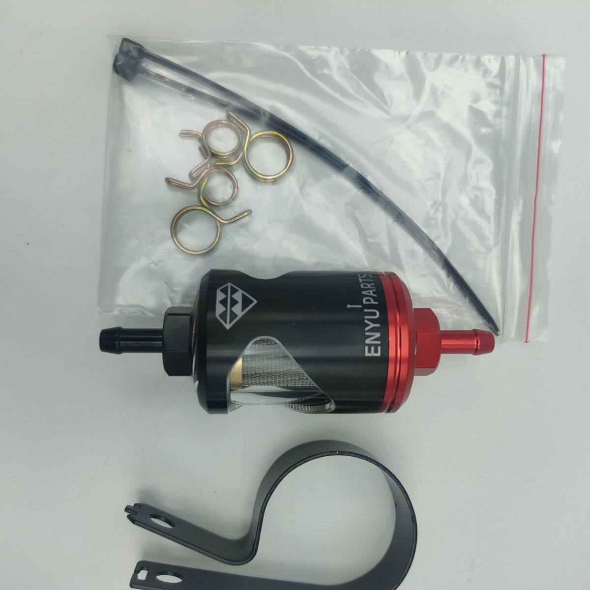 汽油过滤器改装适用雅马哈摩托车磁铁滤芯大流量踏板车滤清器灵兽