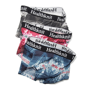 日本Healthknit低腰复古阿美咔叽风棉麻感透气内裤 任满6件 包邮