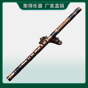 紫竹古蕭專業演奏一節洞簫八孔成人新手自學短蕭古風竹蕭樂器蕭