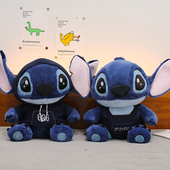 新款 史迪奇背带裤 毛绒公仔玩偶可爱史迪仔六一玩偶儿童节礼物女生