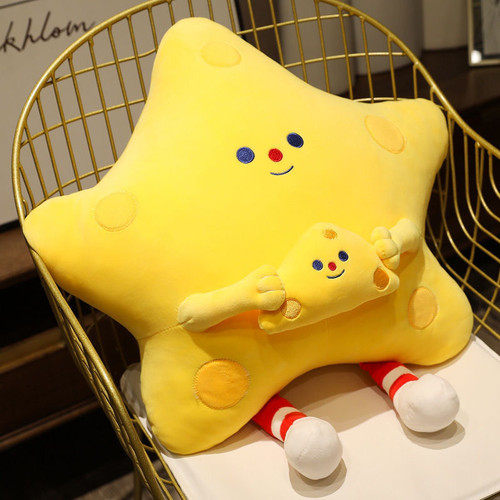 少女心超软玩可爱宿舍星星靠垫