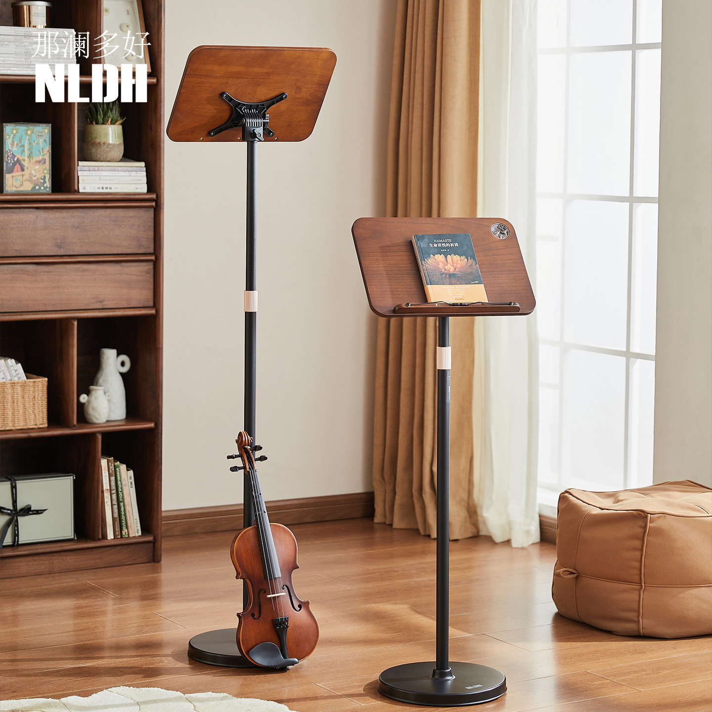 2025新款落地手机架平板ipad支架实木多功能架子床头专用架直