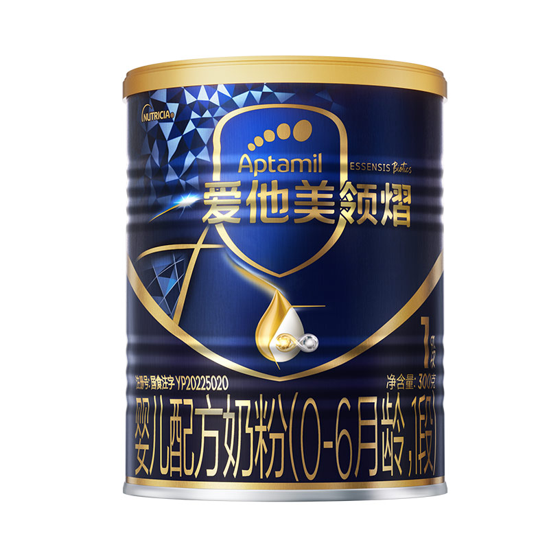 【自营】爱他美领熠婴儿配方奶粉300g（0-6月龄，1段）