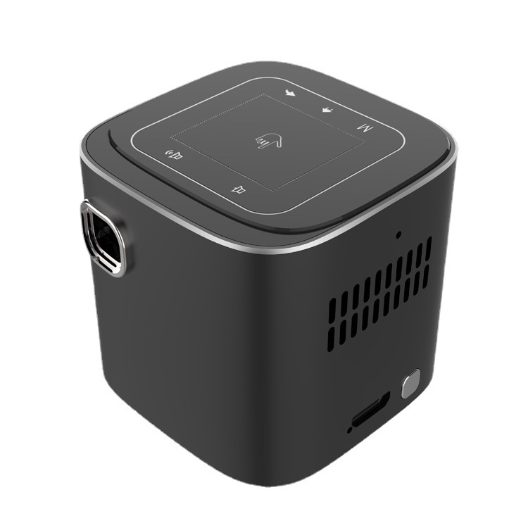 安卓智能投影仪4K高清DLP微小型0.3DMD显示投影机便携式家庭影院跨境