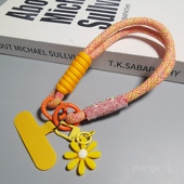 手机挂绳短款 ins手腕编织结实手提户外耐用挂链挂件男女相机