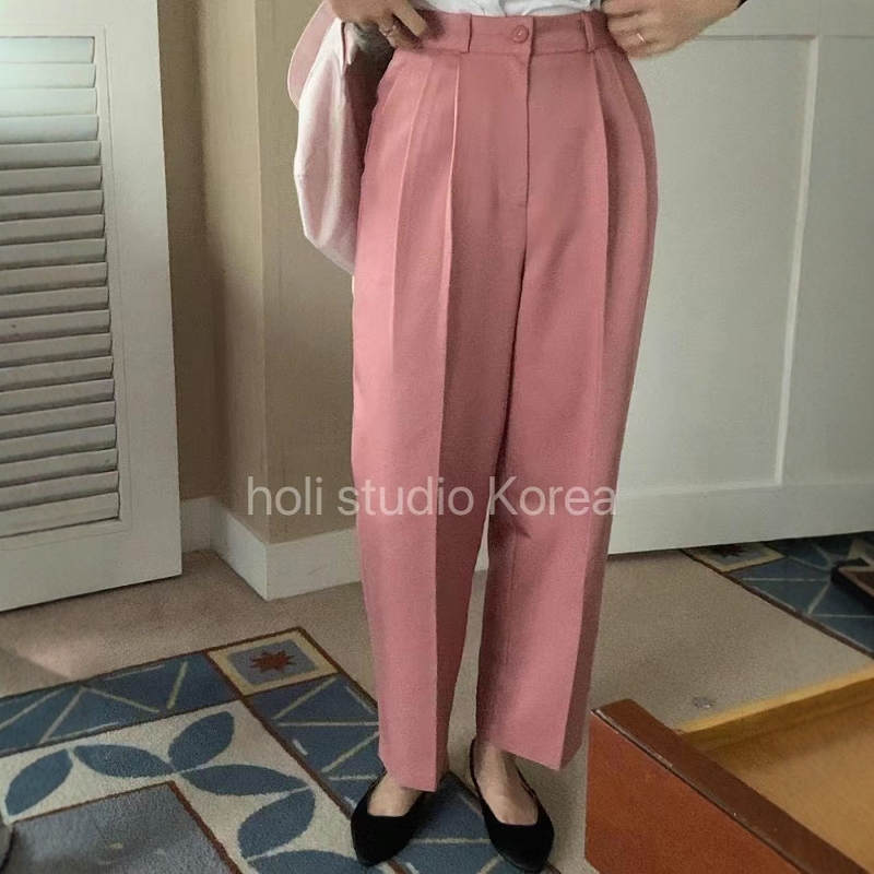 SALE 原199韩国代购 pretty young thing 秋新款女士西装裤休闲