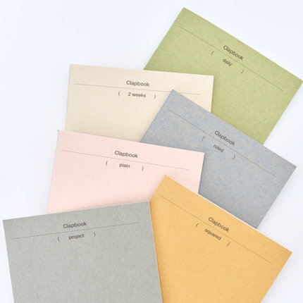 韩国analogue keeper Clap book 能率计划便携小本