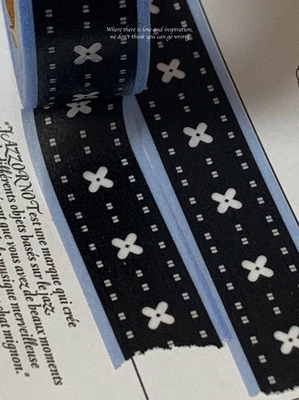 韩国简约基础手帐装饰胶带