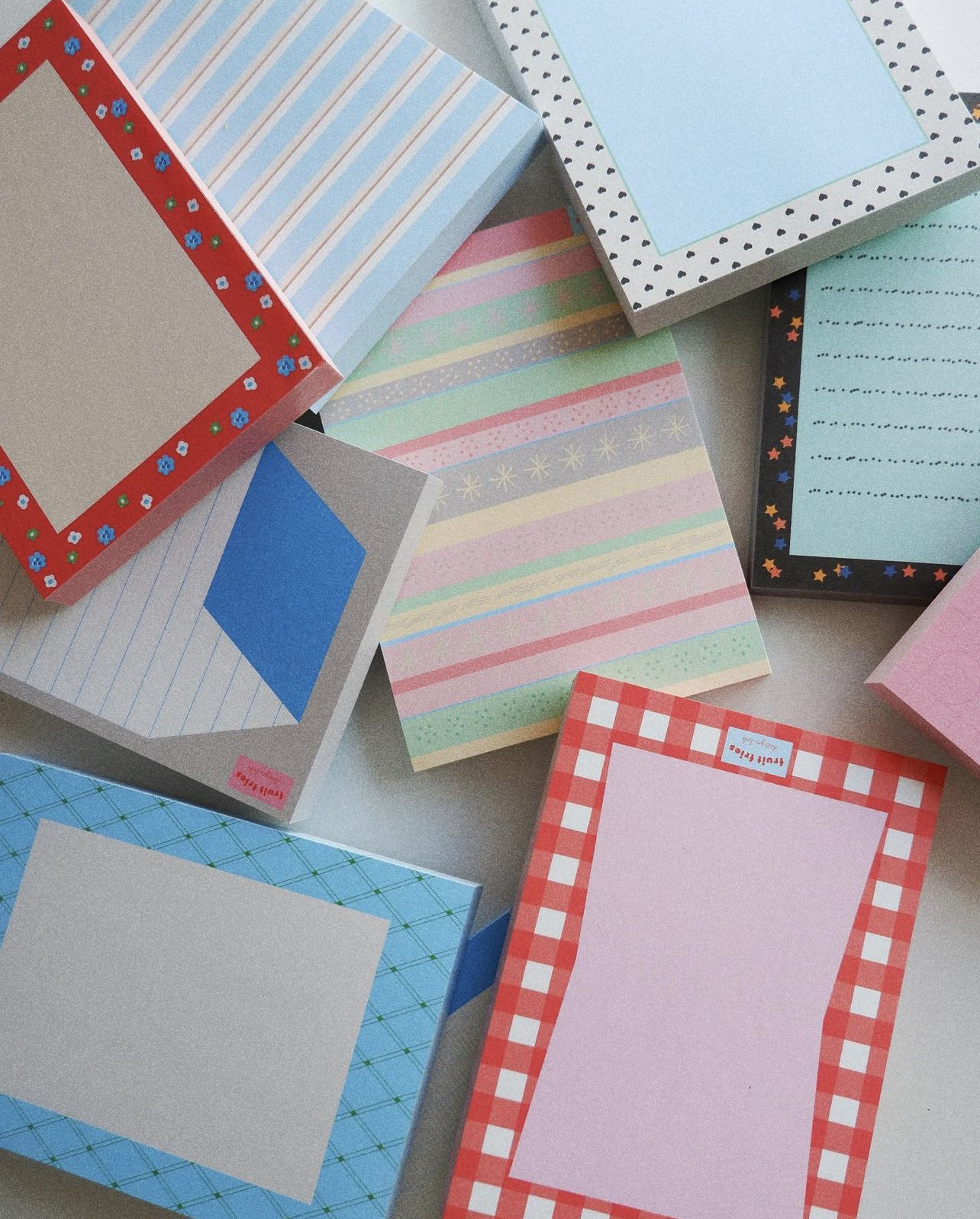 韩国彩色复古调手帐便签