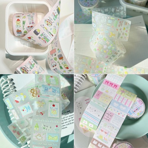 手帐切膜胶带萌力胶囊