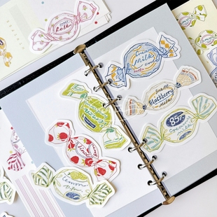 浮光分装 多弗 糖果异形手帐便签 盐系素材