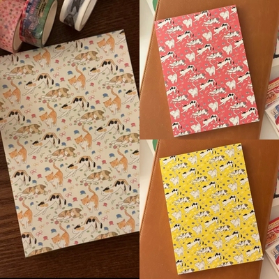 浮光分装 面瓜思思 是可爱小猫的便签素材 做打底或者撕开都可以