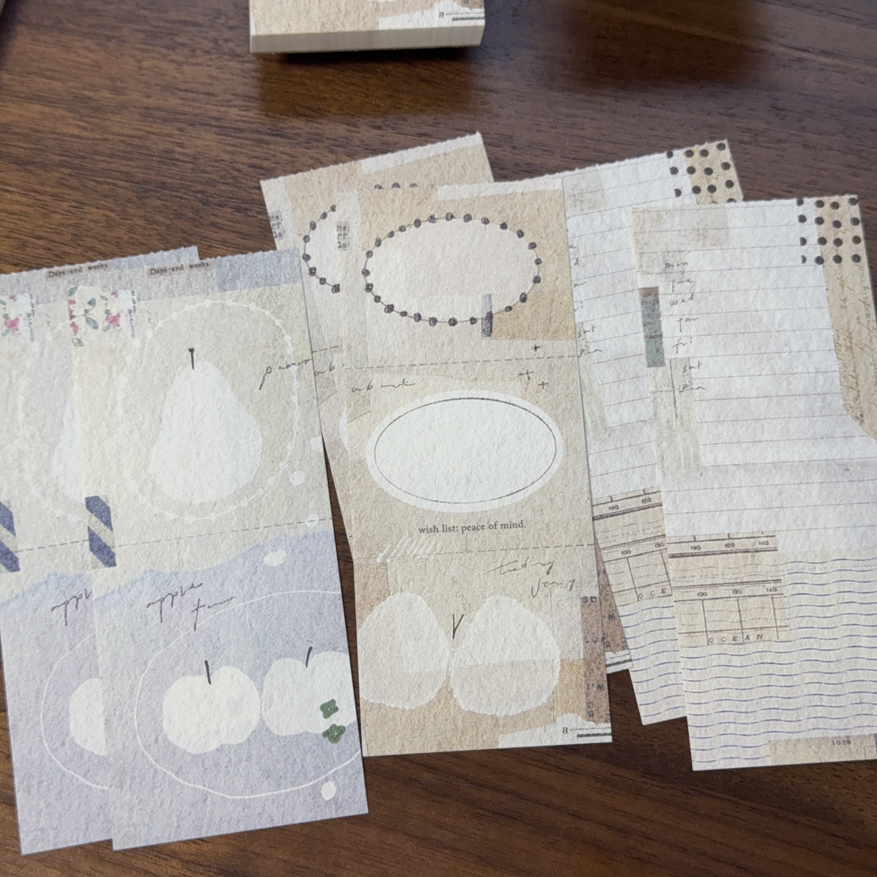 浮光分装 台湾Pion 分段便签 轻复古手帐框框便签